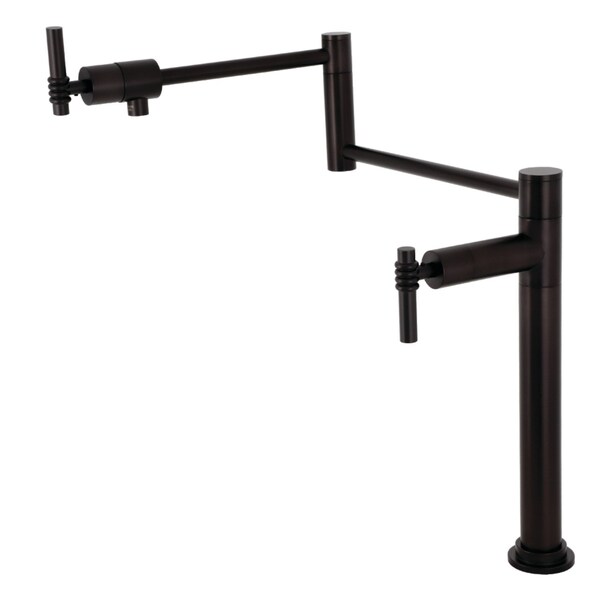Deck Mount Pot Filler, Oil Rubbed Bronze